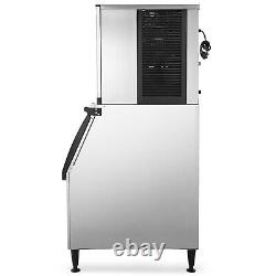 VEVOR 350Lbs/24H Commercial Ice Maker Split-Type Ice Cube Machine Large Storage