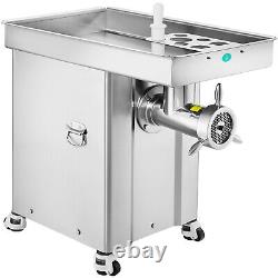 VEVOR 36.7 Lbs/Min Commercial Electric Meat Grinder Industrial Cabinet Grinder