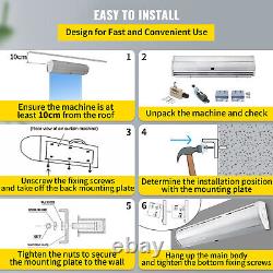 VEVOR 36 Air Curtain Commercial 2 Speeds 668CFM with 2 Limit Switch