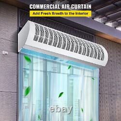 VEVOR 36 Inch Air Curtain 2 Speeds 1372/1511 CFM Commercial Indoor Air Curtain