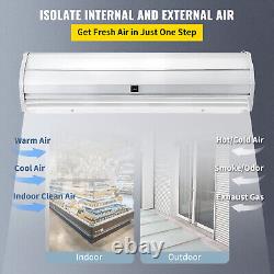 VEVOR 36 Indoor Air Curtain Commercial 2 Speeds with 2 Limit Switch