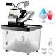 Vevor 400lbs Commercial Snow Cone Machine Black Ice Crusher Electric Ice Shaver