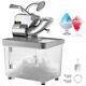 Vevor 400lbs/h Commercial Snow Cone Machine Ice Shaver Ice Crusher Silver Etl