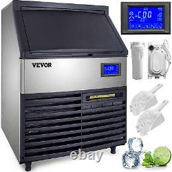 VEVOR 440Lbs/24H Commercial Ice Maker Ice Cube Making Machine 77LBS Ice Storage