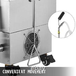 VEVOR 44LBS Commercial Fryer Oil Filter Cart Machine Portable Filtration System