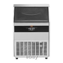 VEVOR 450lb/24H Commercial Ice Maker Freestanding Ice Cube Machine 130LB Storage