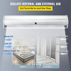 VEVOR 47 Inch Air Curtain, 2 Speeds 891 CFM Commercial Indoor Air Curtain, Air C