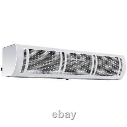 VEVOR 48 Air Curtain 2 Speeds 2000CFM Commercial with 2 Limit Switch UL Certified