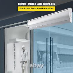 VEVOR 48 Air Curtain 2 Speeds 890 CFM Commercial with 2 Limit Switch 120V UL