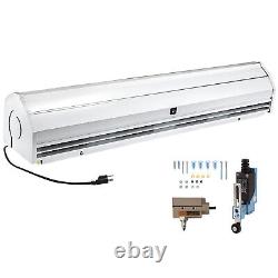VEVOR 48 Elegant 890 CFM 2 Speed Commercial Air Curtain UL with Door Switch 120V