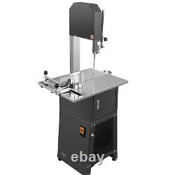 VEVOR 550W Commercial Electric Meat Bandsaw Sausage Stuffer Bone Sawing Machine