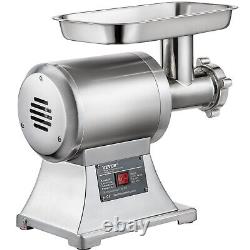 VEVOR 550lbs/H 1.5HP Electric Meat Grinder Commercial Sausage Stuffer Filler