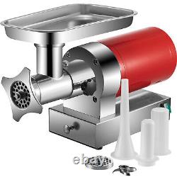 VEVOR 660lbs/h Commercial Electric Meat Grinder Sausage Kit Stuff Meat Mincer