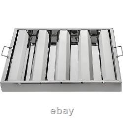 VEVOR 6Pcs 20x 20Stainless Steel Hood Grease Commercial Exhaust Filter Baffle