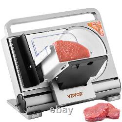 VEVOR 7.5 Commercial Meat Slicer 45W Electric Deli Slicer for Meat Cheese Bread