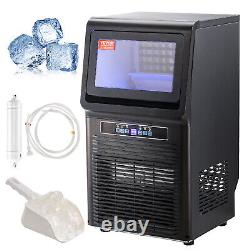 VEVOR 70lbs/24H Commercial Ice Maker Under Counter Freestanding ice Cube Machine