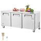 Vevor 72 Commercial Refrigerator Sandwich & Salad Prep Table 20 Cu. Ft Fridge