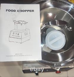 VEVOR 7L Commercial Food Processor Electric Food Chopper Grinder 110V 750W