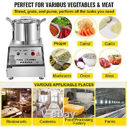 VEVOR 7L Food Processor Commercial Grade Food Meat Grinder Blender 7.4QT 750W