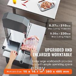 VEVOR 850W Commercial Electric Meat Bandsaw Sausage Stuffer Bone Sawing Machine