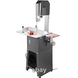 VEVOR 850W Commercial Electric Meat Bandsaw Sausage Stuffer Bone Sawing Machine