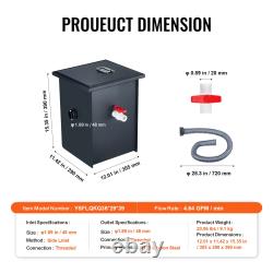 VEVOR 8LBS Commercial Grease Interceptor Trap Efficient Oil Separation