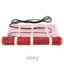 VEVOR 90 sqft Electric Radiant Floor Heating System Heat Mat with Thermostat