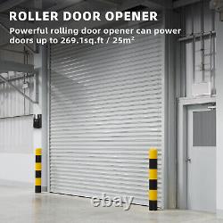 VEVOR Automatic Garage Door Roller Opener Motor 250N with 2 Remotes Motor Rolling