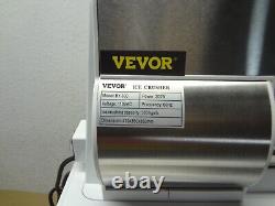 VEVOR BY-300 110V Commercial Ice Crusher 440LB/H 300W Electric Snow Cone Machine