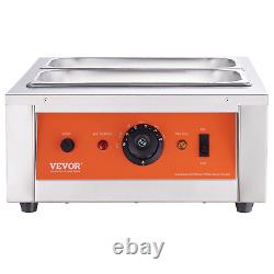 VEVOR Chocolate Tempering Machine, 17.6 Lbs 2 Tanks Electric Commercial Food W