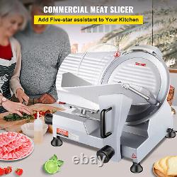 VEVOR Commercial 10 Electric Meat Slicer Blade Deli Food Slicer Cutter 240W