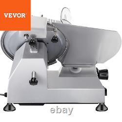 VEVOR Commercial 10 Electric Meat Slicer Blade Deli Food Slicer Cutter 240W