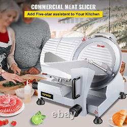 VEVOR Commercial 12 Blade Meat Slicer Deli Food cutter Electric slicer 440RPM