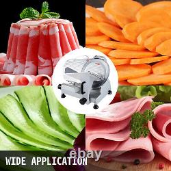 VEVOR Commercial 12 Blade Meat Slicer Deli Food cutter Electric slicer 440RPM