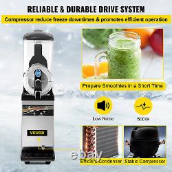 VEVOR Commercial 15L Slush Machine Frozen Drink Margarita Slush Smoothie Maker
