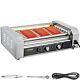Vevor Commercial 18 Hot Dog 7 Roller Grill Cooker Machine Stainless Steel 1050w