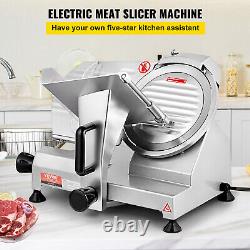 VEVOR Commercial 8 Electric Meat Slicer Deli Food Cheese Slicer Cutter 200W