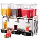 Vevor Commercial Beverage Dispenser Cold Juice Ice Drink Dispenser 12l 3 Tanks