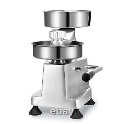 VEVOR Commercial Burger Patty Maker, Hamburger Beef Patty Maker with 3 Convertib