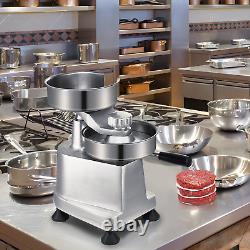 VEVOR Commercial Burger Patty Maker, Hamburger Beef Patty Maker with 3 Convertib