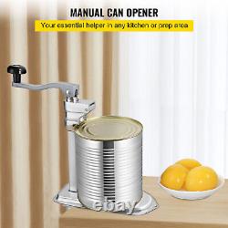 VEVOR Commercial Can Opener Manual Industrial Can Opener 15.7H Stainless Steel