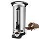 Vevor Commercial Coffee Urn 110 Cup Stainless Steel Coffee Dispenser Fast Brew
