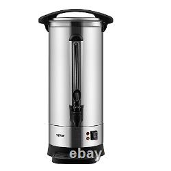 VEVOR Commercial Coffee Urn 110 Cup Stainless Steel Coffee Dispenser Fast Brew