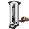 Vevor Commercial Coffee Urn Stainless Steel Coffee Dispenser Fast Brew 50-110cup