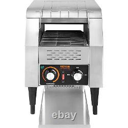 VEVOR Commercial Conveyor Toaster 150 Slices/Hour Commercial Toaster Heavy Duty