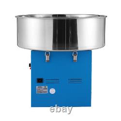 VEVOR Commercial Cotton Candy Machine Sugar Floss Maker 1000W for Party Blue