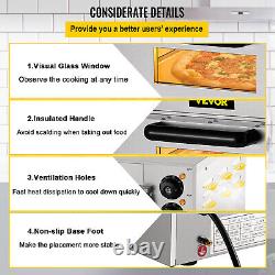 VEVOR Commercial Countertop Pizza Oven Electric Pizza Oven for 14 Pizza Indoor