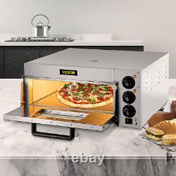 VEVOR Commercial Countertop Pizza Oven Electric Pizza Oven for 14 Pizza Indoor