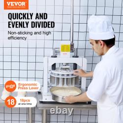 VEVOR Commercial Dough Divider Hand Press Dough Cutter Bread Maker for Bakery