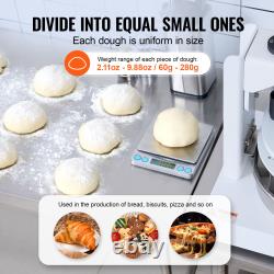 VEVOR Commercial Dough Divider Hand Press Dough Cutter Bread Maker for Bakery